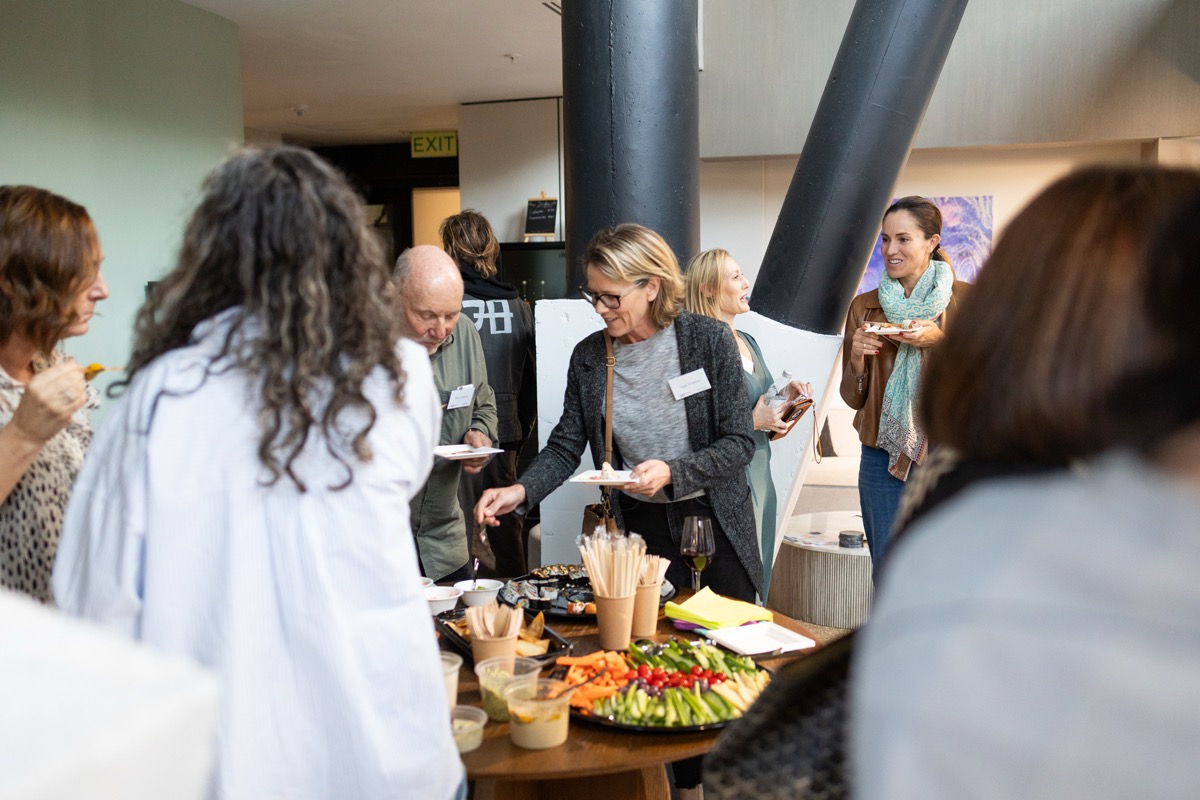HEALTHSPAN event — networking and refreshments
